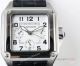 Swiss Grade Replica Cartier Santos 9100 Black Leather Watch (4)_th.jpg